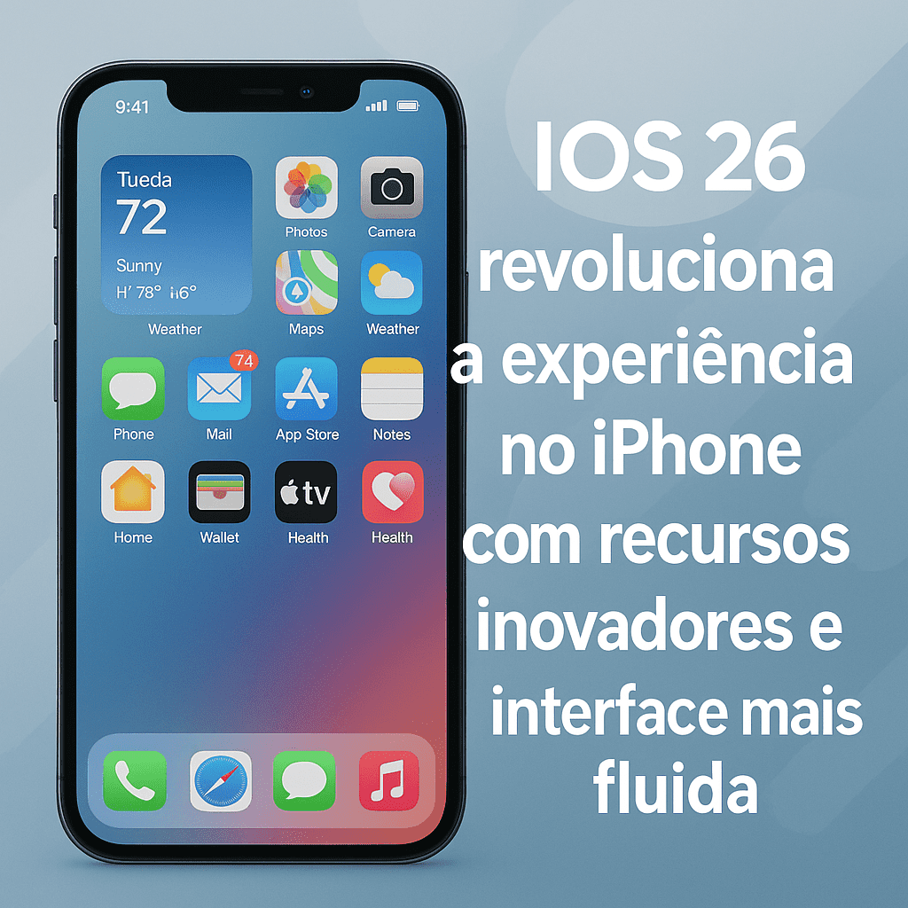 IOS 26 novo sistema apple