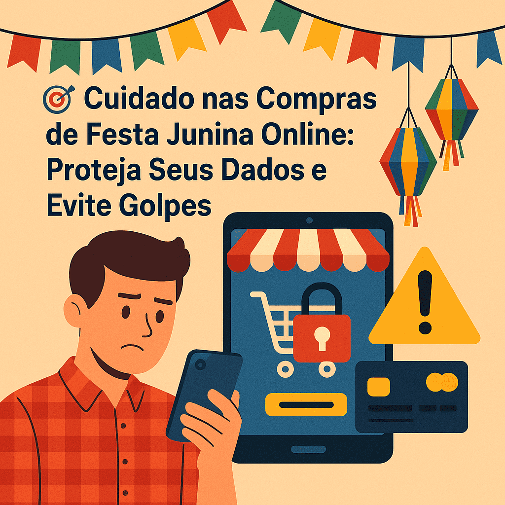 Festa Junina proteja seus dados evite cair em golpes na internet