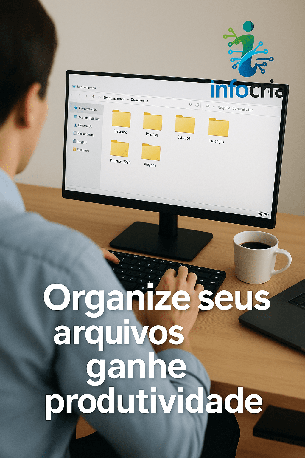 Organizando arquivos no Windows
