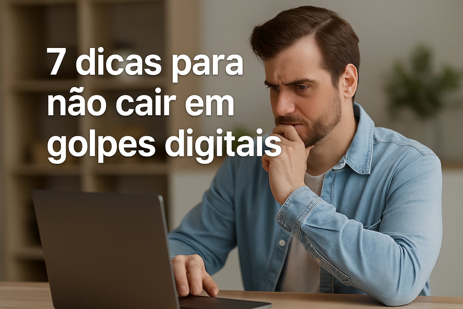 7 dicas para não cair em golpes digitais